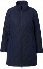 Ulla Popken HYPRAR Laser Quilted Jacket Navy