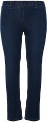 Ulla Popken Denim Look All Elastic Pocket Sienna Jeggings Blue Denim
