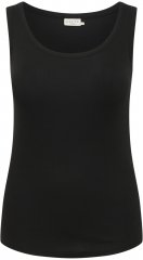 Kaffe Curve Carina Top Głęboka czerń