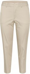 Kaffe Curve Leana Spodnie Chino 7/8 Piórkowy Szary