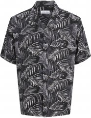 Jack & Jones Jeff Resort Short Sleeve Shirt Black