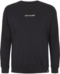 North Latitude Denim Logo Sweatshirt Black TALL