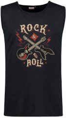 Adamo Motiv Rock and Roll Tank Top Black