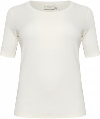 Kaffe Curve Carina T-shirt Chalk
