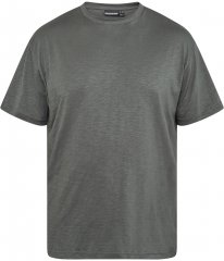 North Latitude 61317 T-Shirt Slub Z Nadrukiem Na Plecach Ciemny Przydymiony Zielony