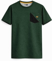 Motley Denim Milan T-shirt Zieleń wyścigowa