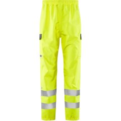 Leo Westleigh Ecoviz 10K Performance Breathable Overtrouser Hi-Vis Yellow