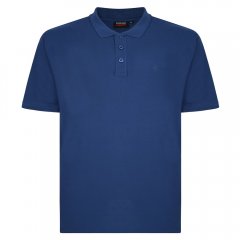 Espionage P074C Koszulka Polo z Krótkim Rękawem Ciemnoniebieski