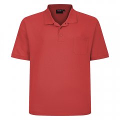 Espionage P074C Koszulka Polo z Krótkim Rękawem Wypalony Pomarańczowy