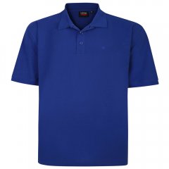 Espionage P074C Koszulka Polo z Krótkim Rękawem Kobaltowy