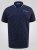 D555 Reid AOP Polo With Jacquard Collar, Pocket And Cuffs Granatowy - Koszulki polo - Koszulki Polo 2XL-8XL