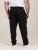 D555 Dexter 1 Cargo Jogger With Bear Embroidery TALL Czarny - TALL dresy - Spodnie dresowe TALL dla wysokich