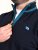 D555 Conway 2 1/4 Zip Neck Fleece Sweatshirt With Bear Logo Granatowy - Bluzy & bluzy z kapturem - Bluzy & Bluzy z kapturem 2XL-12XL