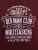 D555 Baldwin Grumpy Old Man Club Print Crew Neck T-shirt Burgundy/ Black Twist - Koszulki - T-shirty meskie Duże Rozmiary - 2XL-14XL