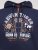 D555 Hector Adventurer Printed Zip Through Hoody Granatowy - Bluzy & bluzy z kapturem - Bluzy & Bluzy z kapturem 2XL-12XL