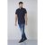 D555 Tim Short Sleeve Shirt Navy - Koszule - Koszule 2XL-10XL