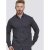 D555 Babworth Long Sleeve Shirt Navy - Koszule - Koszule 2XL-10XL