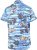 D555 CHARFORD Hawaiian Reverse Printed Shirt - Koszule - Koszule 2XL-10XL