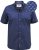 D555 Telford S/S Micro Ao Print Shirt Navy - Koszule - Koszule 2XL-10XL