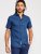 D555 Tristain S/S Floral Ao Print Shirt Navy - Koszule - Koszule 2XL-10XL