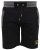 D555 Sutton Elasticated Waist Shorts With Embroidery Black - Dresy & spodenki dresowe - Dresy & Spodnie Dresowe 2XL-12XL