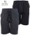 D555 Ryan Jersey Shorts 2-pack Black/Charcoal - Dresy & spodenki dresowe - Dresy & Spodnie Dresowe 2XL-12XL