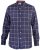 D555 Townsville Check Button Down Collar Shirt Navy - Koszule - Koszule 2XL-10XL