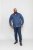D555 Edmund AOP Shirt Navy - Koszule - Koszule 2XL-10XL