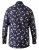 D555 Rooksey Floral Print Shirt Navy - Koszule - Koszule 2XL-10XL