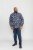 D555 Rooksey Floral Print Shirt Navy - Koszule - Koszule 2XL-10XL