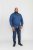 D555 Chilton LS Shirt Navy - Koszule - Koszule 2XL-10XL