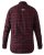 D555 Holton Dark Red Checked Flannel Shirt - Koszule - Koszule 2XL-10XL