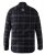 D555 Harwich Flannel Check Shirt Black - Koszule - Koszule 2XL-10XL