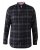 D555 Harwich Flannel Check Shirt Black - Koszule - Koszule 2XL-10XL