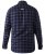 D555 Dovercourt Flannel Check Shirt Blue and Black - Koszule - Koszule 2XL-10XL