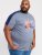D555 Sharnbrook Electric Legends Guitar Print T-Shirt - Koszulki - T-shirty meskie Duże Rozmiary - 2XL-14XL