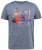 D555 Sharnbrook Electric Legends Guitar Print T-Shirt - Koszulki - T-shirty meskie Duże Rozmiary - 2XL-14XL