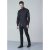 D555 Jahine Long Sleeve Printed Shirt Black - Koszule - Koszule 2XL-10XL