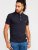 D555 Ashwell Ao Printed Polo Shirt Dark Navy - Koszulki polo - Koszulki Polo 2XL-8XL