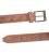 D555 Dylan Tan Bonded Leather Belt - Paski - Paski Duże Rozmiary - W40-W70/2XL-8XL