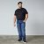 North Latitude Jeans Jack Blue Used Wash - Kurtki Męskie Duże Rozmiary - Kurtki Duże rozmiary 2XL-8XL