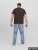 Jack & Jones STAR T-shirt Brown - Koszulki - T-shirty meskie Duże Rozmiary - 2XL-14XL