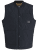 Jack & Jones Hero Liner Quilted Gilet Vest Black - Kamizelki - Kamizelki w dużych rozmiarach