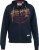D555 WORCESTER Full Zip Hoody With Brooklyn Chest Print - Bluzy & bluzy z kapturem - Bluzy & Bluzy z kapturem 2XL-12XL