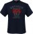 Adamo Outdoor track Comfort fit T-shirt Navy - Koszulki - T-shirty meskie Duże Rozmiary - 2XL-14XL