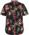 D555 LENNOX Hawaiian AO Print Shirt Black - Koszule - Koszule 2XL-10XL