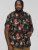 D555 LENNOX Hawaiian AO Print Shirt Black - Koszule - Koszule 2XL-10XL
