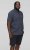 D555 BRODY S/S Micro AO Print Shirt Navy - Koszule - Koszule 2XL-10XL