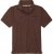 Adamo Klaas Regular fit Polo Shirt with Pocket Braun - Koszulki polo - Koszulki Polo 2XL-8XL