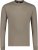 Adamo Floyd Comfort fit Long sleeve T-shirt Khaki - Koszulki - T-shirty meskie Duże Rozmiary - 2XL-14XL